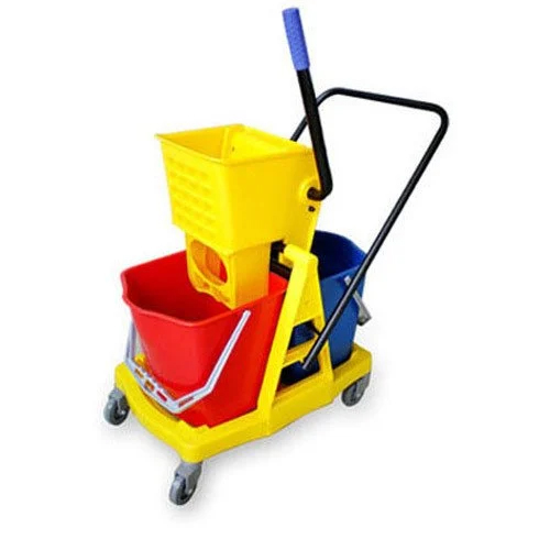 Wringer Trolley Double Bucket 40ltr